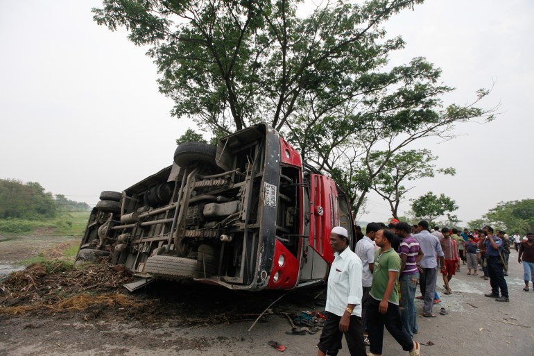 Bangladesh road accident